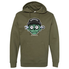 Load image into Gallery viewer, GREEN SXETCHED HOODIE
